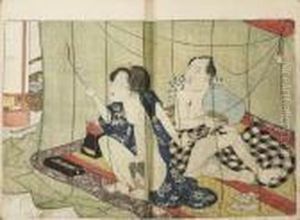 [praise To The Four Seasons] by Gototei Kunisada