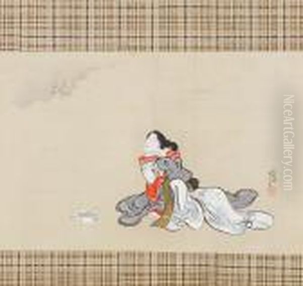 Acourtesan At Her Morning Toilette - view 1