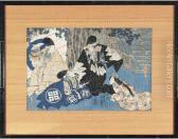 Two Ukioyo-e Woodblock Prints - view 1