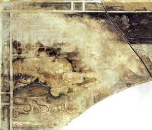 St George and the Princess of Trebizond (left side) by Antonio Pisano (Pisanello)
