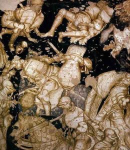 Tournament Scene (detail) 2 by Antonio Pisano (Pisanello)