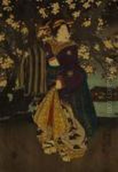 Sumida Yoru Sakura. Cerisiers - view 1