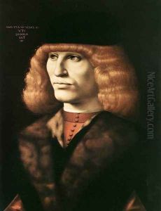 Portrait of a Young Man c. 1500 by Ambrogio de Predis