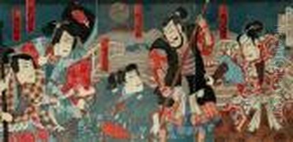 Kabuki Actors - view 1