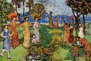 A Day In The Country by Maurice Brazil Prendergast