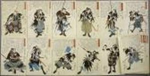 Seichugishiden by Gototei Kunisada