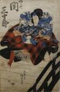 The Kabuki Actor by Gototei Kunisada