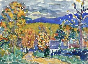 Autumn In New England by Maurice Brazil Prendergast