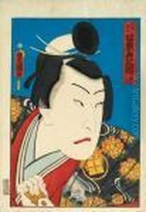 Konjaku Kabuki Meiyu
Okubi-e