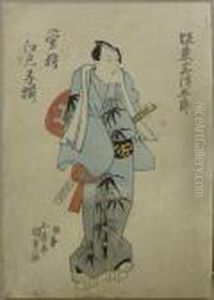 Kunisada, Utagawa . Bando Mitsugoro Iii Als Otokodate Anno Heibei. Japan by Gototei Kunisada