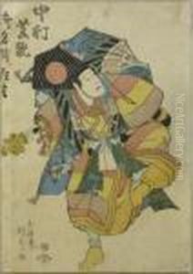 Kunisada, Utagawa . Nakamura
Utaemon Iii In Einer Abschiedsvorstellung Als Sambaso. Japan by Gototei Kunisada