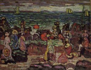 A Dark Day by Maurice Brazil Prendergast