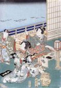 Bijin-e (wizerunek Z Pieknymi Kobietami), Ok. 1857