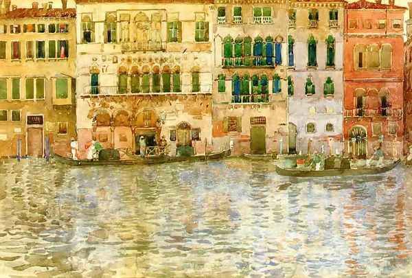 Venetian Palaces On The Grand Canal - view 1