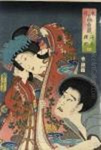 Untitle by Gototei Kunisada