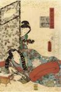 Untitle by Gototei Kunisada