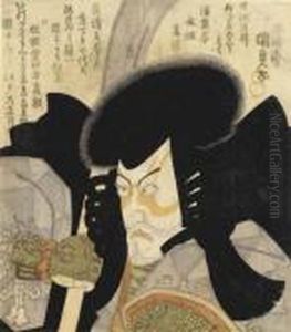 Three Surimono by Gototei Kunisada