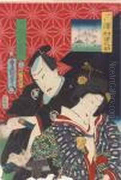 Eight Prints Of Actors - view 1