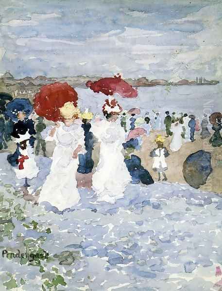 Ladies With Parasols - view 1