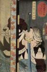 Three Prints From The Series Seichu Gishi Shozo