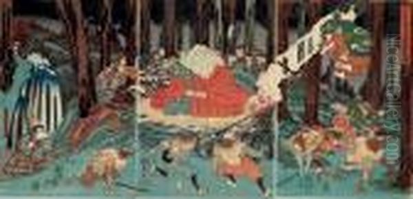 Gen Ushikawamaru Sojobo Ni Shitagai Bujutsu O Oboeru Zu - view 1