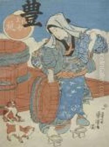 Two Oban Tate-e by Utagawa Kuniyoshi