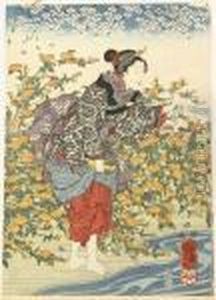 Unframed Japanese by Utagawa Kuniyoshi