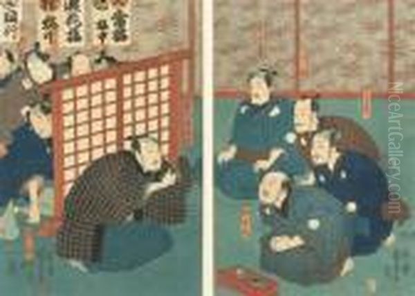 "ichiyusai Kuniyoshi Ga" - view 1