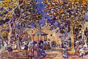 Band Concert by Maurice Brazil Prendergast