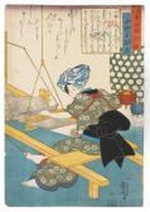 Comprising Several Sheets By Kuniyoshi by Utagawa Kuniyoshi