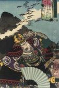 Seven Prints From The Series by Utagawa Kuniyoshi