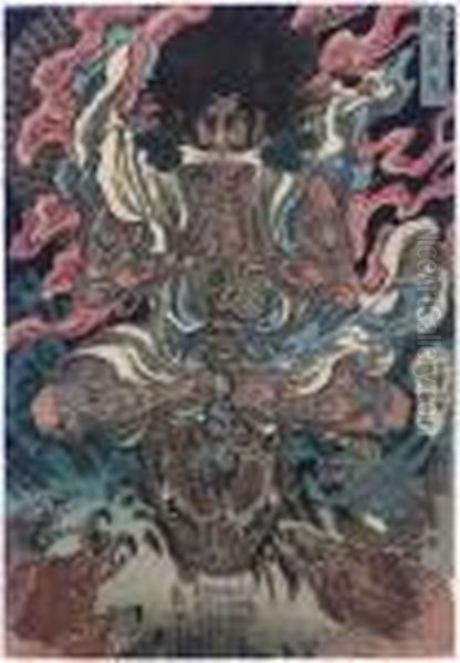 Kidomaru Learning Magic From The Tengu - view 1