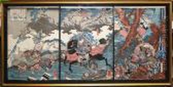 One Oban Tate-e Triptych - view 1