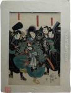 Scene From A Theatre Play - Story Of The Enchanter Jiraiya Scene From A Theatre Play - Story Of The Enchanter Jiraiya
