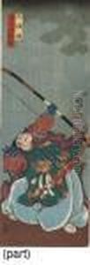 Retsumoden [stories Of Fierce Warriors] by Utagawa Kuniyoshi