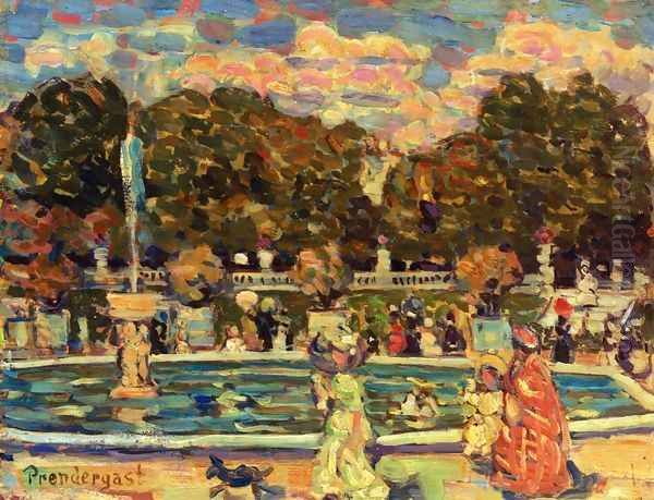 Luxembourg Gardens - view 1