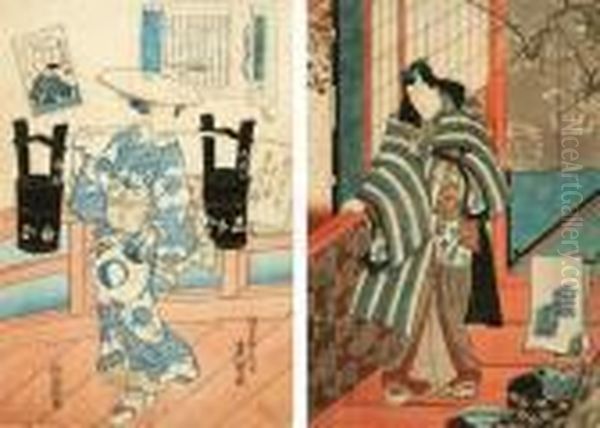 Woman In A Kimono - view 1