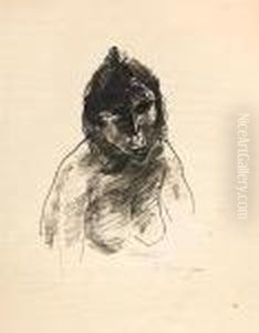 Study Of A Female Nude by Yasuo Kuniyoshi