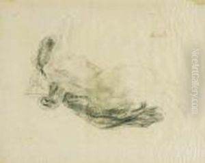 Reclining Nude by Yasuo Kuniyoshi
