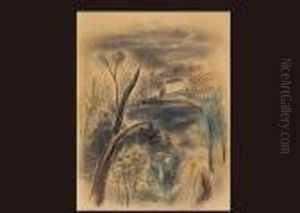 Landscape With House by Yasuo Kuniyoshi
