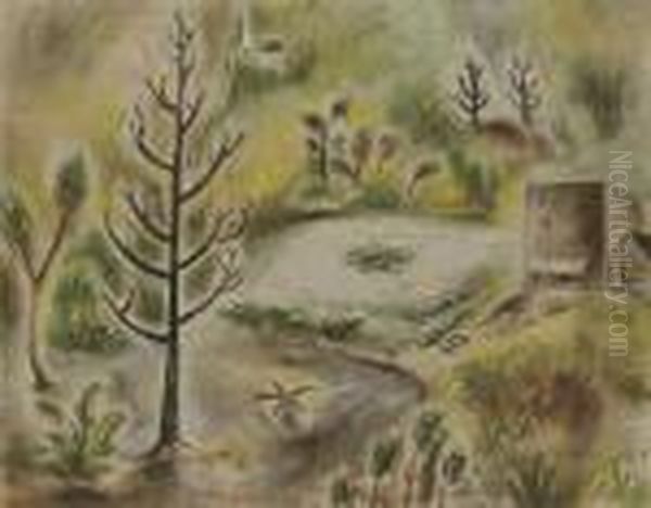 Landscape With Pond - view 1