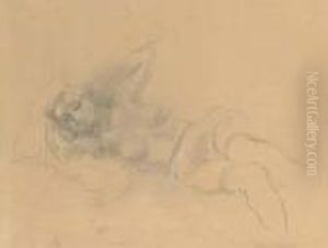 Reclining Nude by Yasuo Kuniyoshi