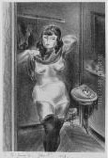 Girl Dressing (d. L-26) - view 1