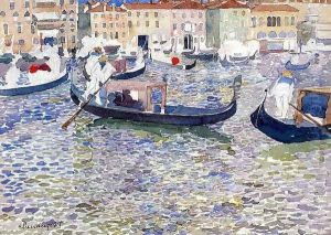 Grand Canal Venice by Maurice Brazil Prendergast