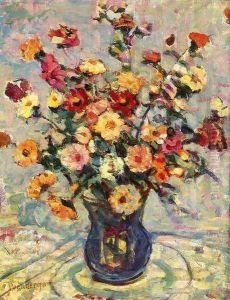 Still Life With Flowers by Maurice Brazil Prendergast