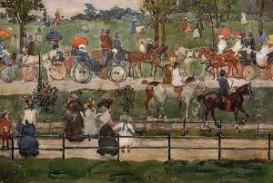 Central Park5 by Maurice Brazil Prendergast
