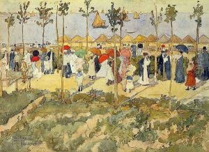 The Lido Venice by Maurice Brazil Prendergast