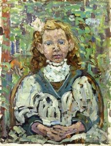 Seated Girl by Maurice Brazil Prendergast
