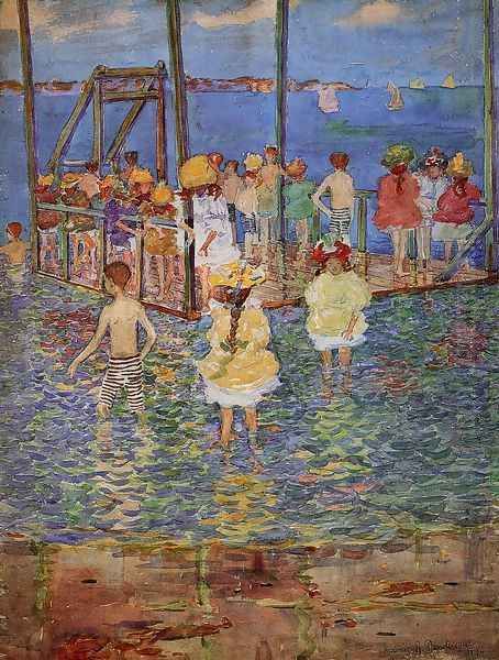 Children On A Raft - view 1