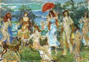Distance Hills Maine by Maurice Brazil Prendergast